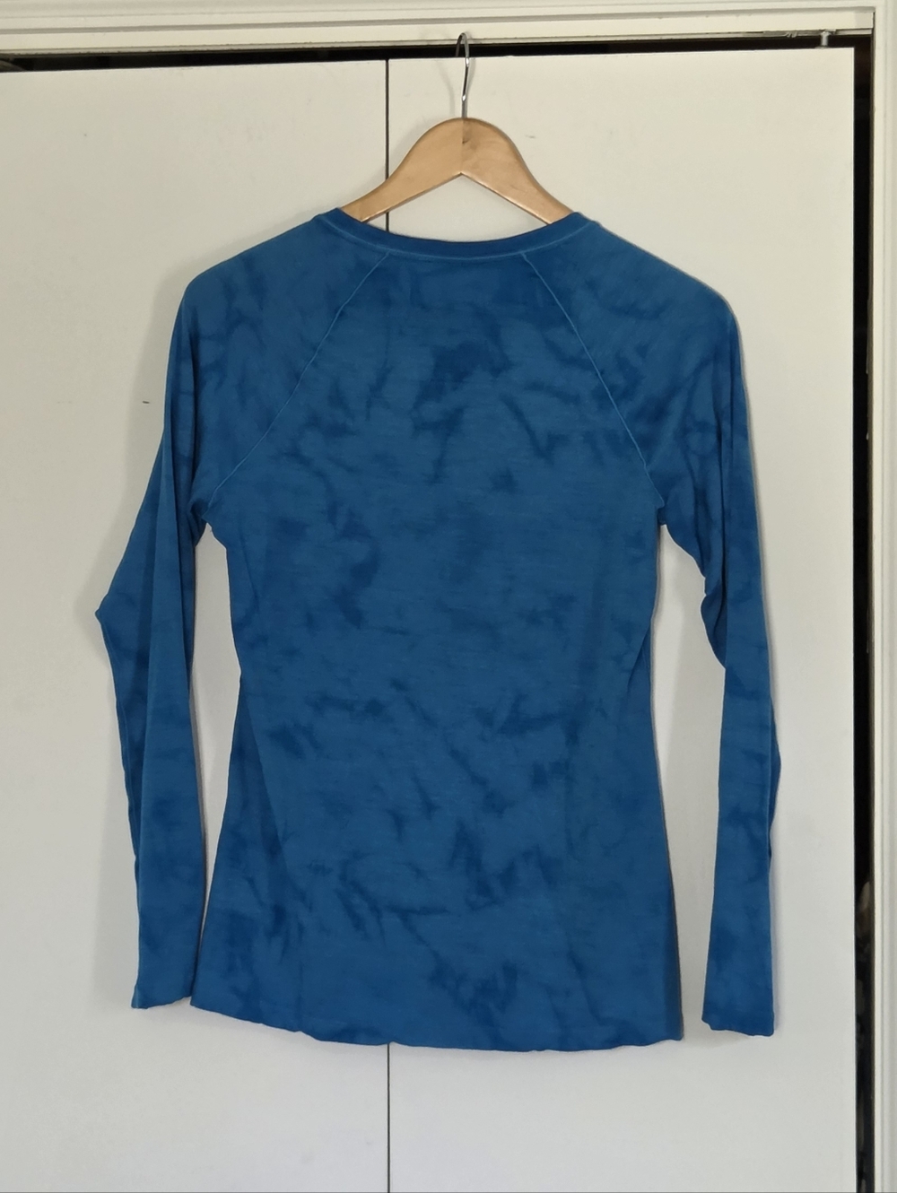 Smartwool Women's Teal Blue Long Sleeve Base Layer Top - Picture 2 of 3